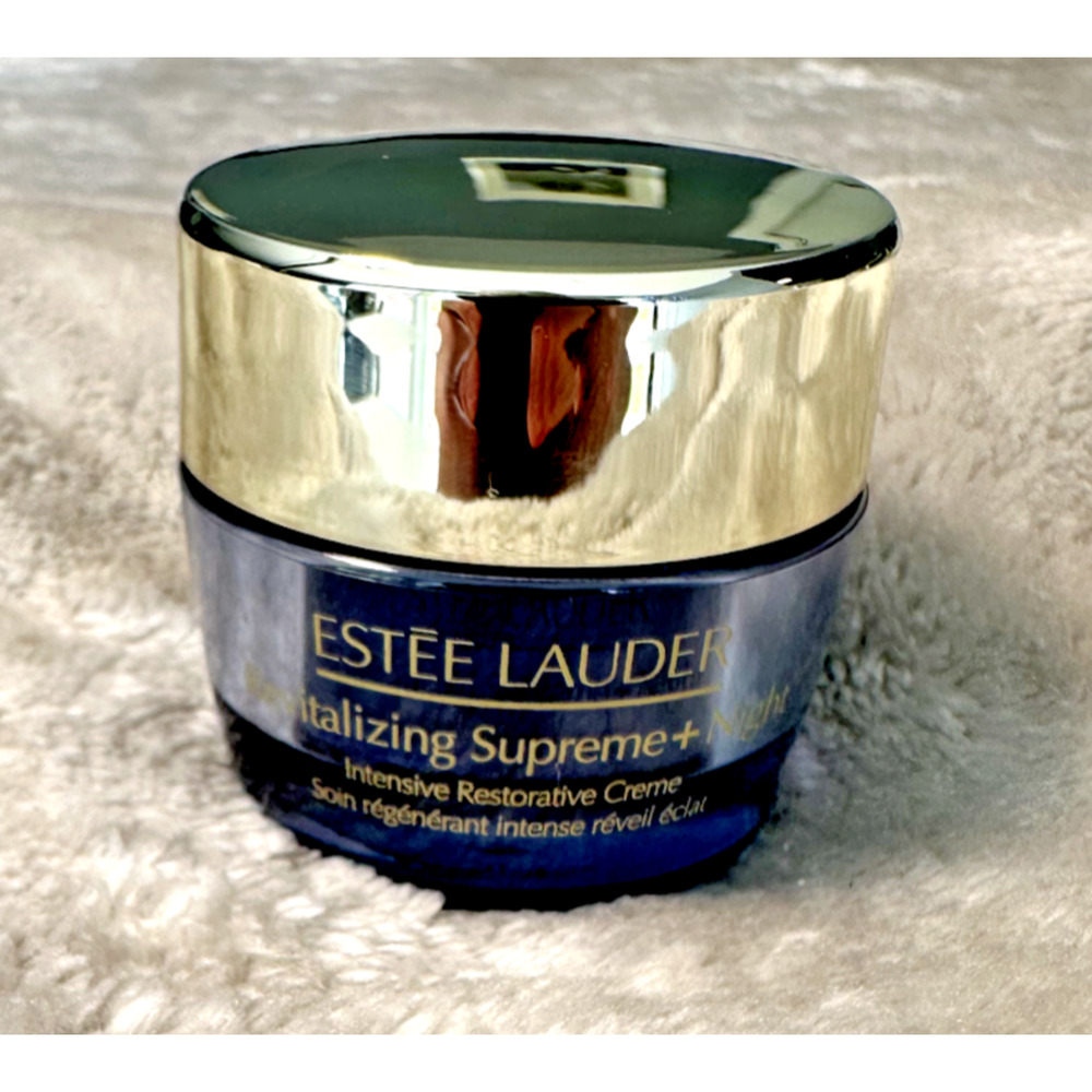 Estee Lauder Revitalizing Supreme + Night Creme 15 ml .5 oz Travel Size Unopened